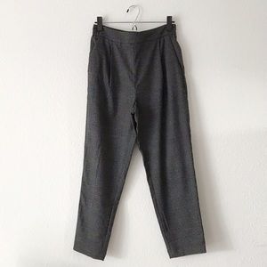 allsaints anneka check trousers